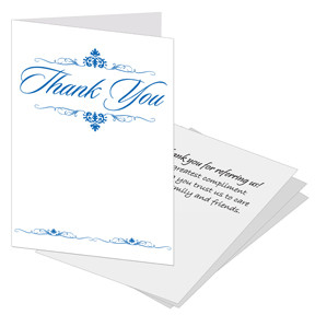 Business Referral Thank You Cards