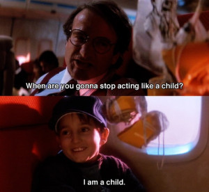 Charlie Korsmo being a smartsmurf -- Hook