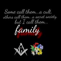 Star, OES, and Freemason sister/brotherhood. My kind of fraternity ...