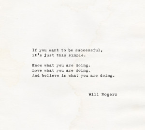 Quote on Success by Will Rogers on GirlatPlay.com