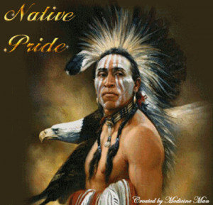 Native Pride Indian & Eagle-