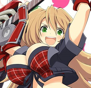 2nd year high school student in the rock band a r c angels as soon