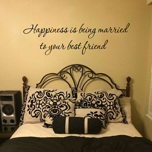 Happiness-is-being-married-to-your-best-friend-Quote-vinyl-wall-decal ...