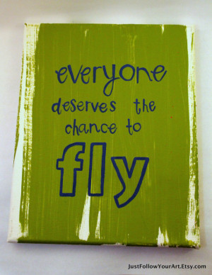 Canvas Quote Art - Wall Decor - Defying Gravity – Wicked - Everyone ...