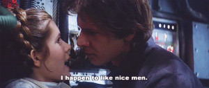 star wars Princess Leia Han Solo The Empire Strikes Back harrison ford ...