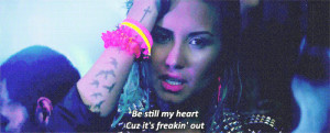Demi Lovato gifs neon lights