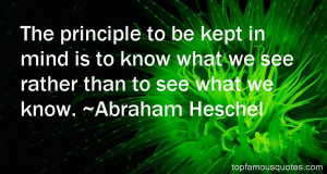 Favorite Abraham Heschel Quotes