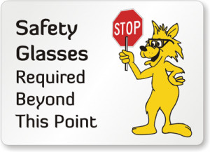 Cartoon Safety Glasses