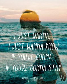 Music Quote, Riptide, Vance Joy