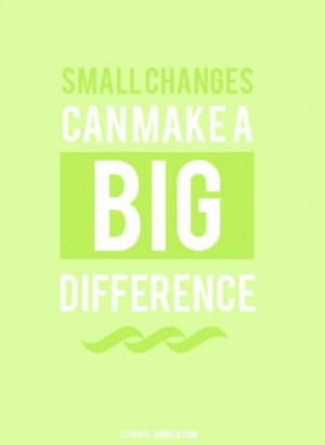 My hubby sees a BIG difference...I don't. I just see Big.