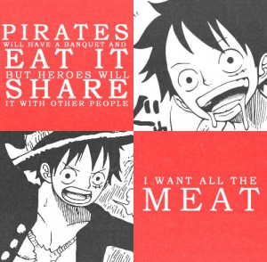 Luffy's logic is very understandable