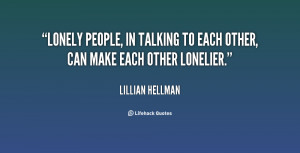 Lonely Quotes For People