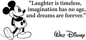 Disney-Mickey-Mouse-Laughter-Is-Timeless-Vinyl-Decal-Wall-Quote ...