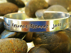 ... Winnie the Pooh quote bracelet - We'll be friends until forever