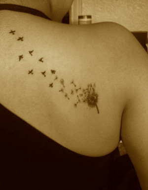 Dandelion into birds