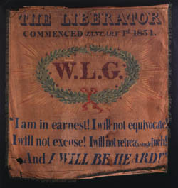 The Liberator Commenced January 1st 1831 Cotton banner