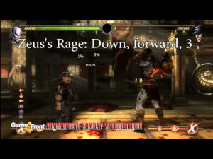 Mortal Kombat Walkthrough - Kombatant Strategy Guide - Kratos