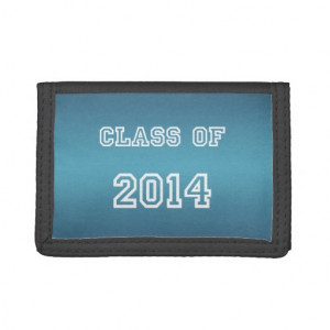Class of 2014 Graduation Graduate 39 14 Student Trifold Wallet