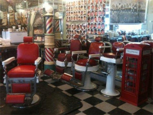 Coming To America Barber Shop Velvet Steel & velvet barbershop