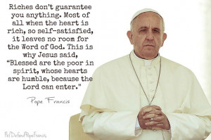Pope Francis: quote