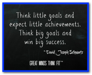 Goal Quote by David Joseph Schwartz