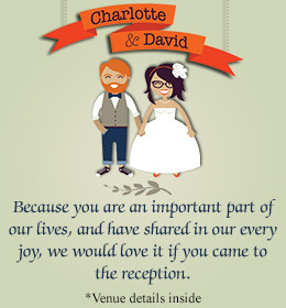 Wording for Wedding Reception Invitations