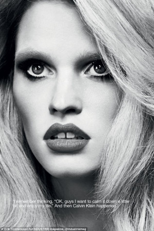 Lara Stone : « Je n’avais jamais entendu parler de Vogue jusqu’à ...