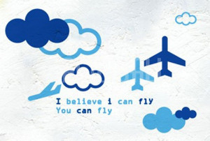 Home » Airplane You Can Fly Wall Decals Stickers