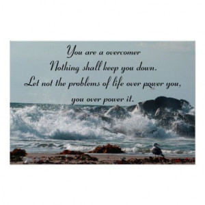 You are an overcomer!
