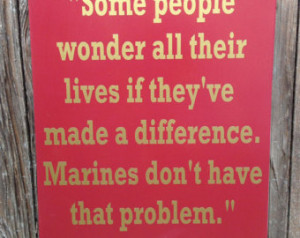 US Marine Corps USMC Ronald Reagan Quote Wood Sign 12