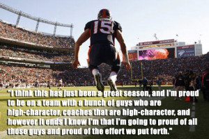 ... six quotes by Tim Tebow. I learned something. Hopefully you will too