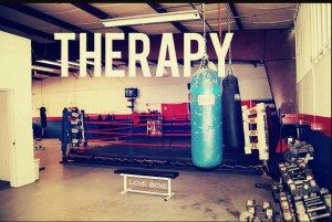 Kickboxing = Therapy & Stress Relief