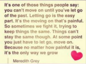 Meredith Grey About Love