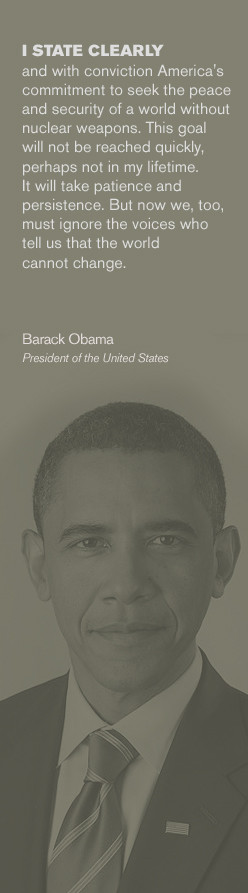 ... world cannot change. -- Barack Obama, President of the United States
