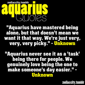 quotes about aquarius women