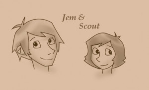 Jem And Scout Picture