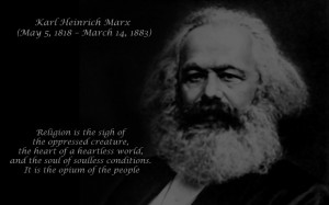 Karl Marx- Quote image - Atheists, Agnostics, and Anti-theists of ...