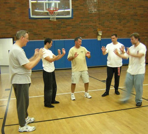 fu in the gym teaching kung fu at the gym