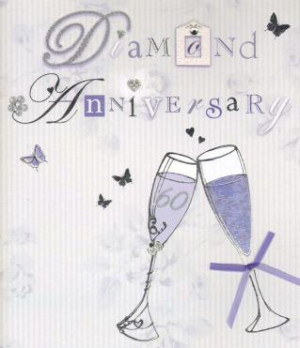 Image for Diamond Anniversary (60th) Anniversary Card