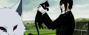 cat kuroshitsuji sebastian michaelis black butler sebastian Pluto kuro ...