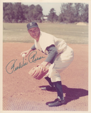 Main / Sports / Pee Wee Reese Signed 8” x 10” Color Photograph