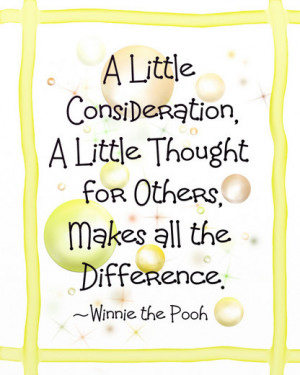 Winnie the Pooh Quote 8 x 10 Print of Original Childrens Artwork ...