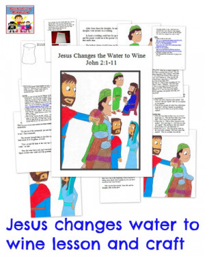 jesus changes water into wine resources jesus changes water into wine ...