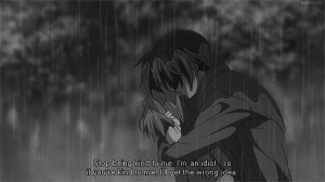 anime love sad clannad animated GIF