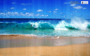 beach ocean surf swimming beautiful scenery hd wallpapers beautiful ...