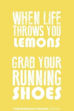 Grab your running shoes for everything!