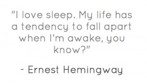 Great Quote. #Sleep