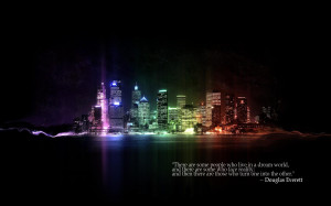cityscapes quotes buildings rainbows Sydney Australia Douglas Everett ...