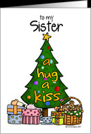 christmas - sister card - Product #112605