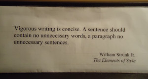 Vigorous writing is concise. A sentence should contain no unnecessary ...